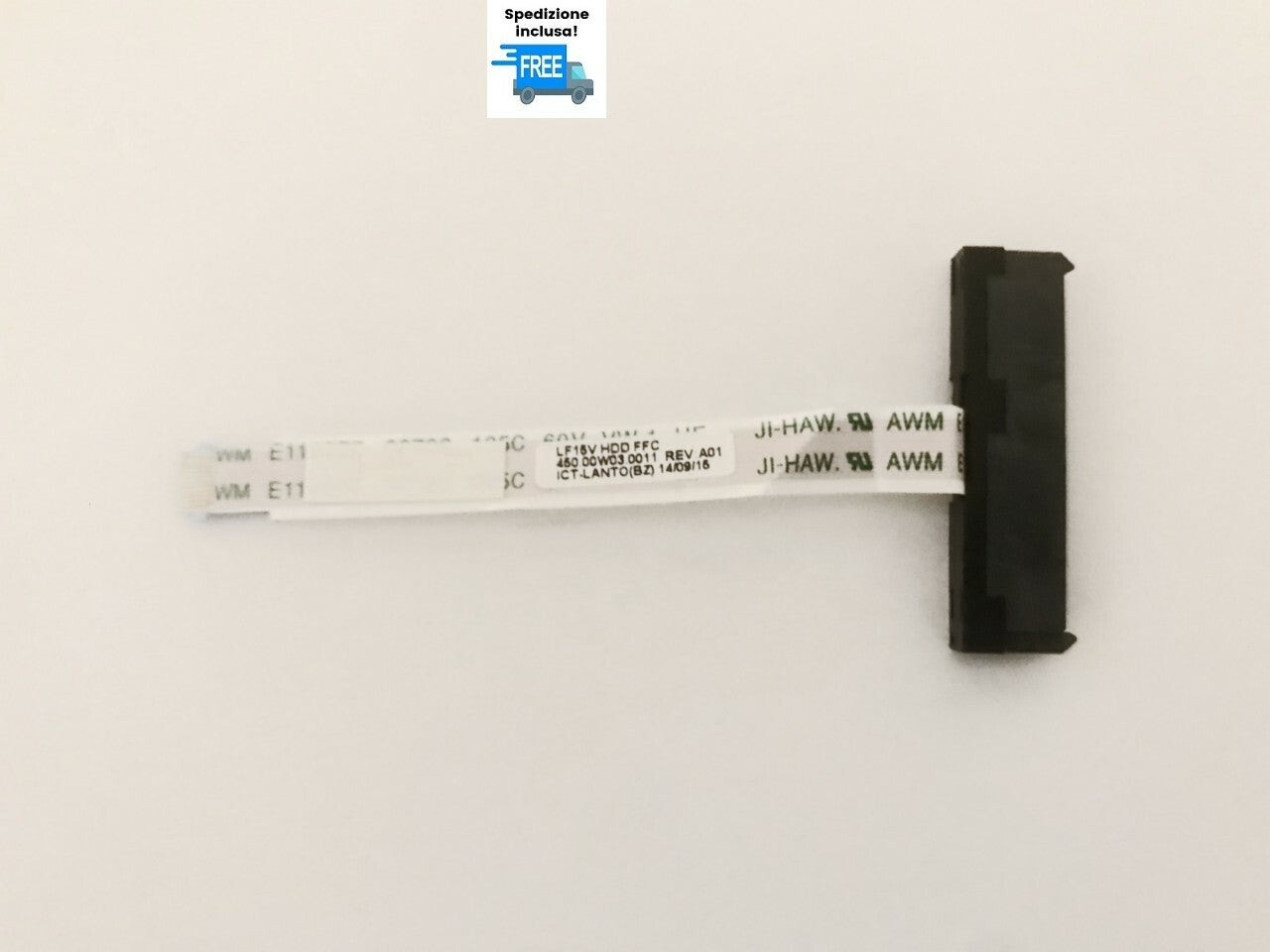 CONNETTORE HARD DISK SATA LENOVO FLEX2-15 EDGE 15 450.00W03.0011 HDD CABLE SATA
