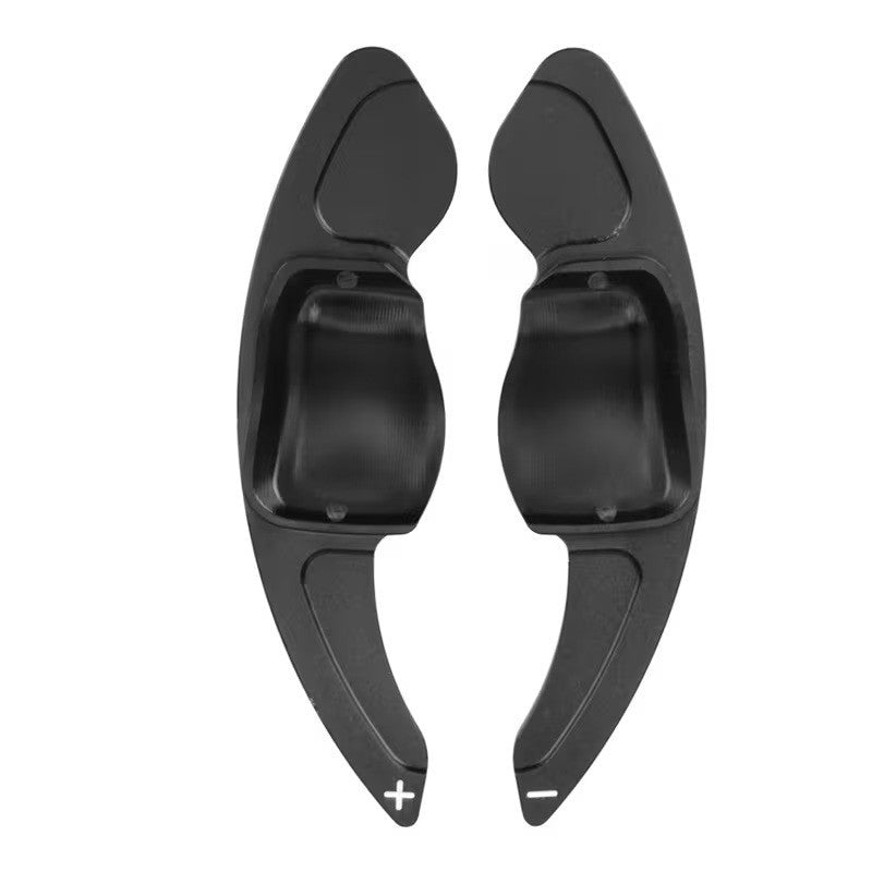 Leve Estensione Paddle Cambio DSG Alluminio Nero VW Golf 5 6 Jetta Passat Tiguan