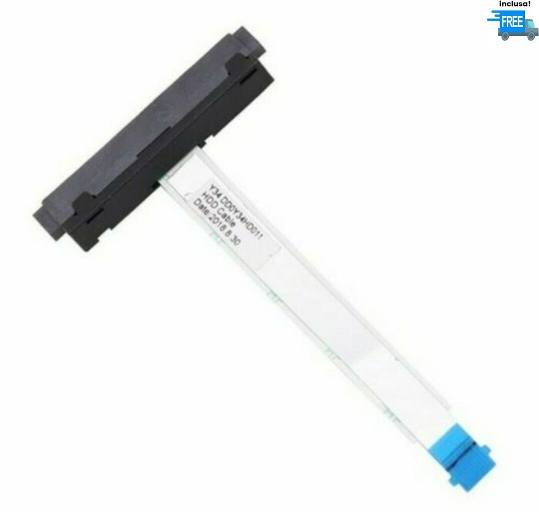 Cavo SATA HDD HP Pavilion 15-P  15-F 14-F hard disk connettore flat DD0Y34HD011
