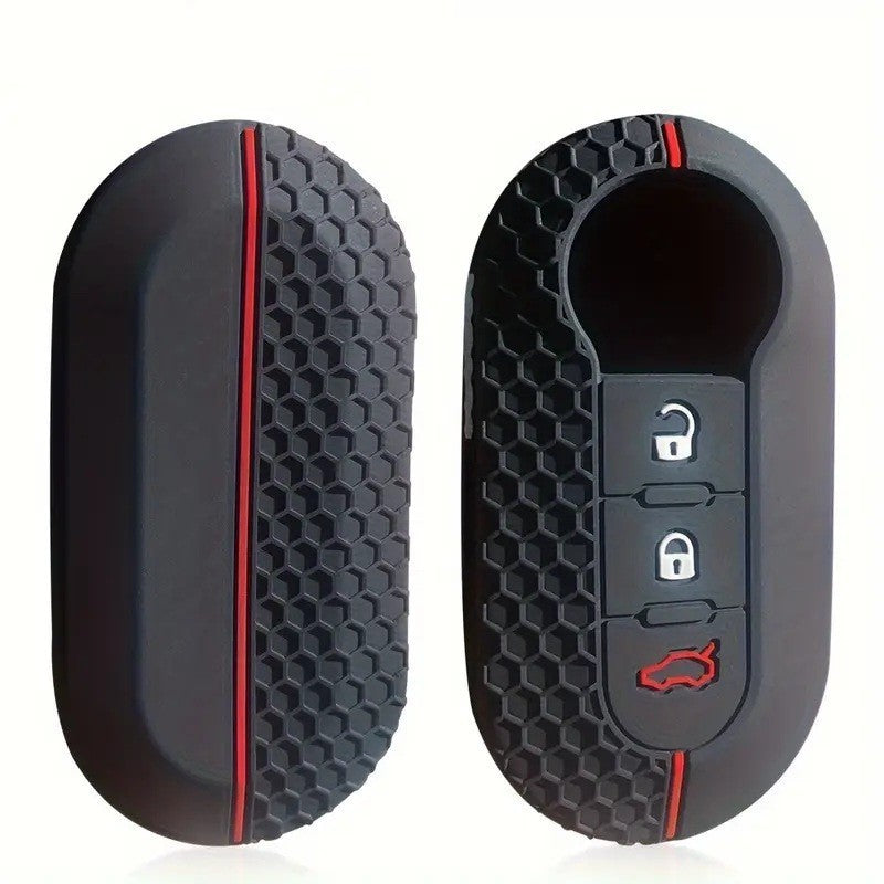 COVER CHIAVE FIAT 500 DOT PANDA PALIO PUNTO MUSA  GUSCIO TELECOMANDO SILICONE