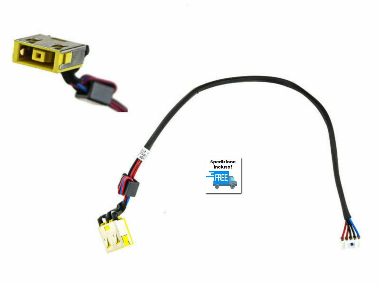CONNETTORE LENOVO G400 G400S G405 G490 G500 G505 G510 DC POWER IN JACK  DW646