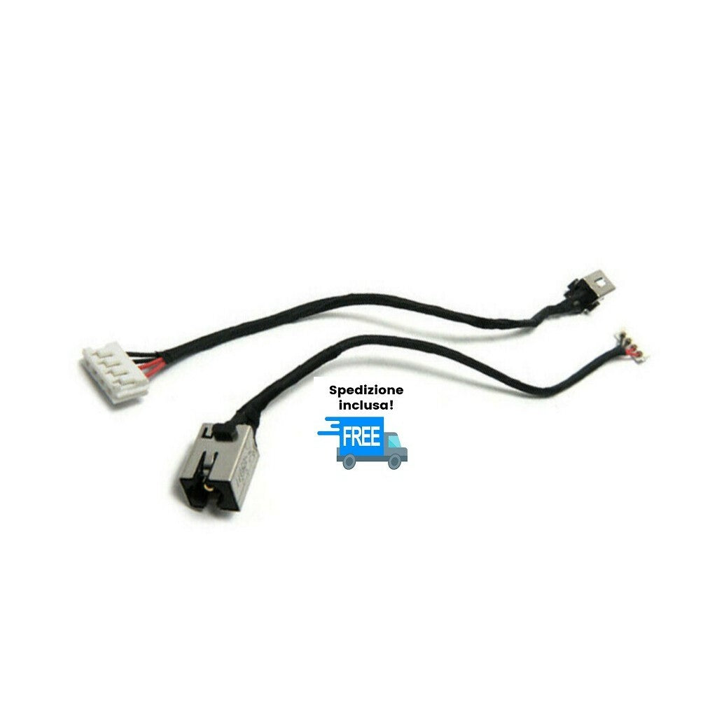JACK TOSHIBA L850 L875D C855-1U4 C850-11Q C855-1RL DW556 CONNETTORE DC IN