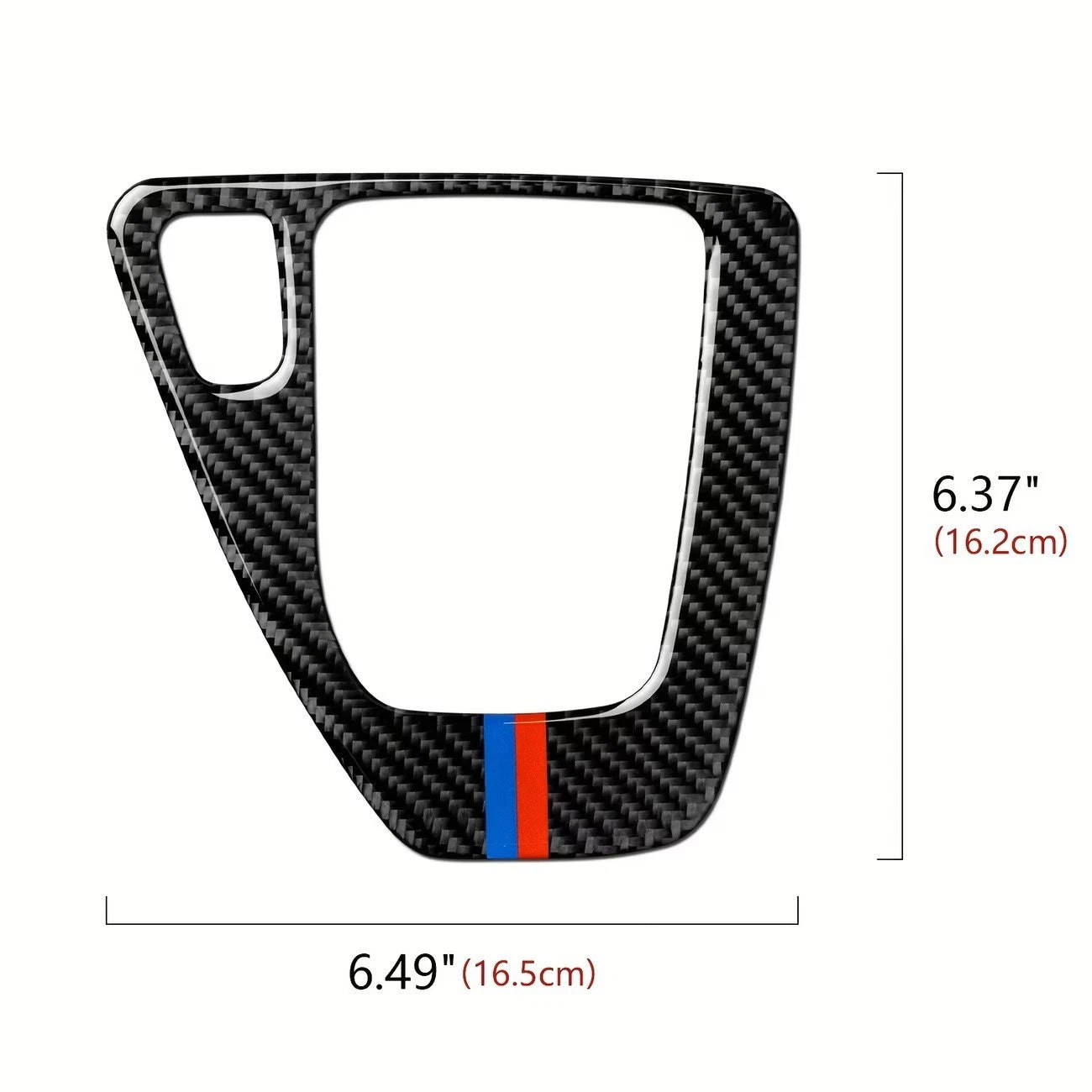 AUTOMATIC GEAR SHIFT TRIM BMW E90 E91 E92 2005-2012 CARBON CONSOLE COVER