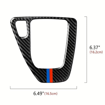 AUTOMATIC GEAR SHIFT TRIM BMW E90 E91 E92 2005-2012 CARBON CONSOLE COVER