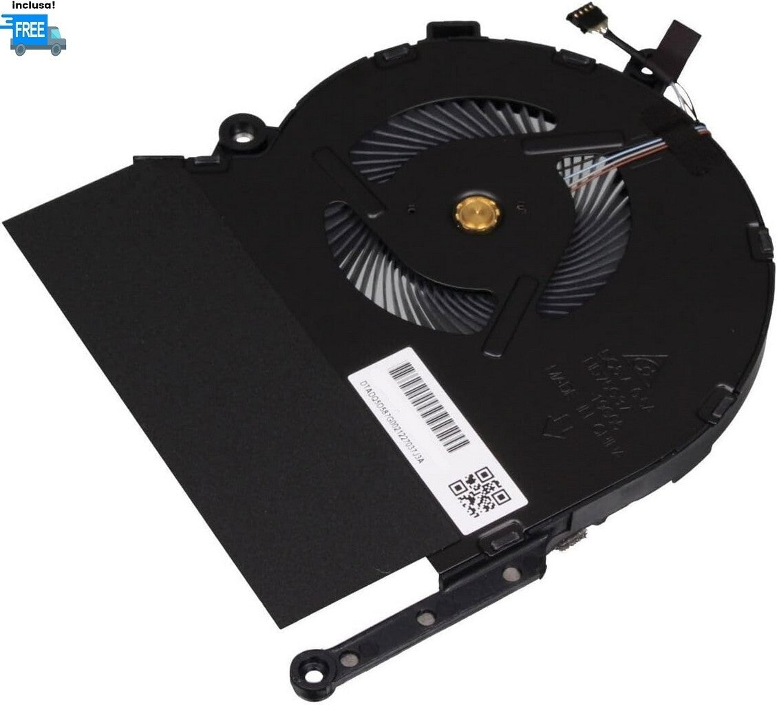 VENTOLA CPU HP SPECTRE X360 15-EB  FAN NUOVA  4 PIN COOLER L95631-001 VERSIONE 1