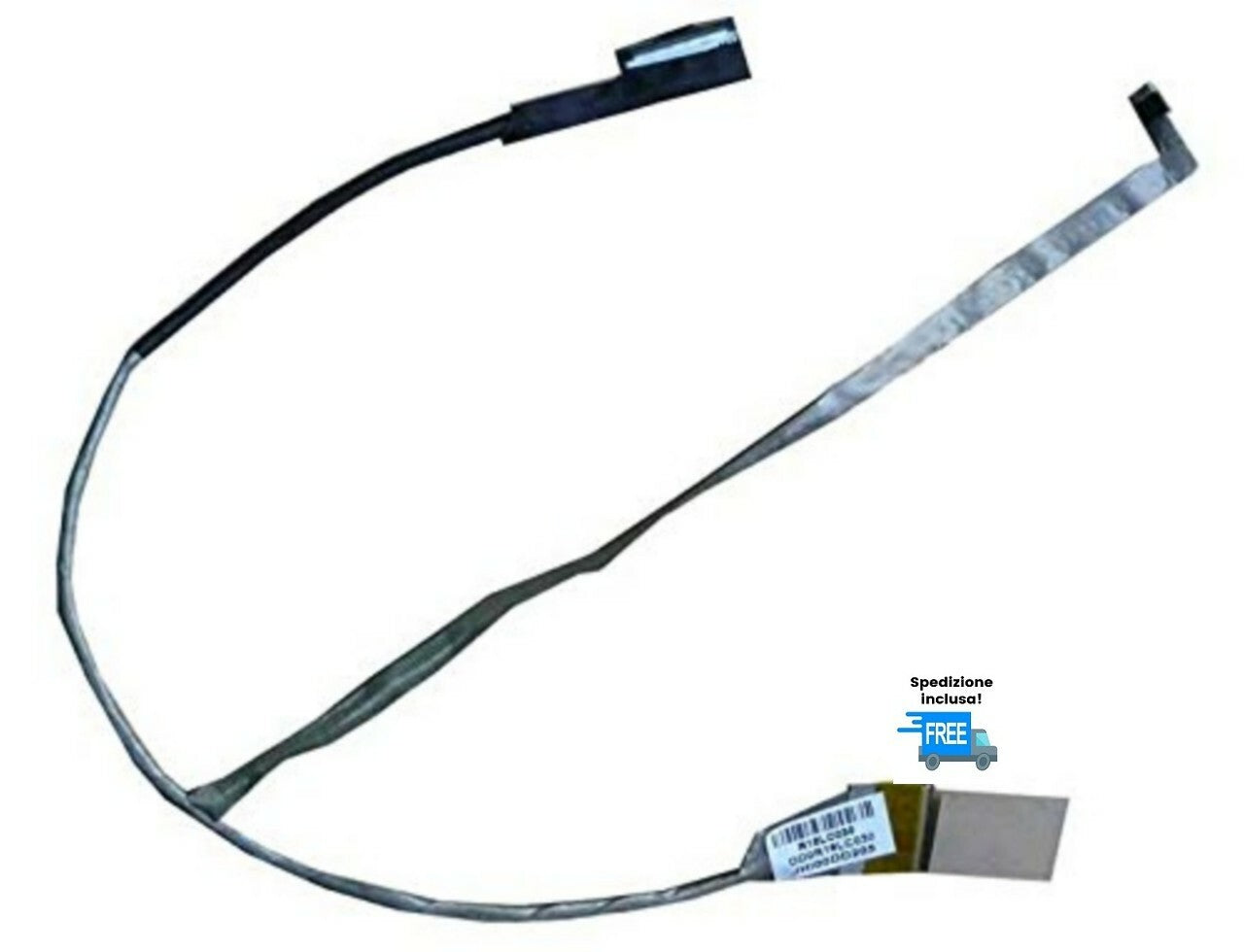 CAVO FLAT DISPLAY HP G7 G7-1000 P/N: DD0R18LC000 CABLE FLEX VIDEO LED