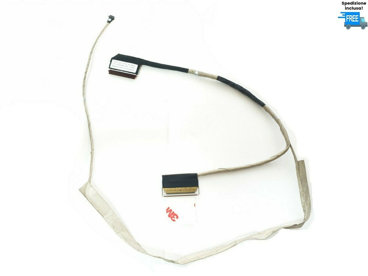 CAVO FLAT DISPLAY DELL 15-5000 5558 5559 5555 5551 3558  LED 40 PIN  DC020024800