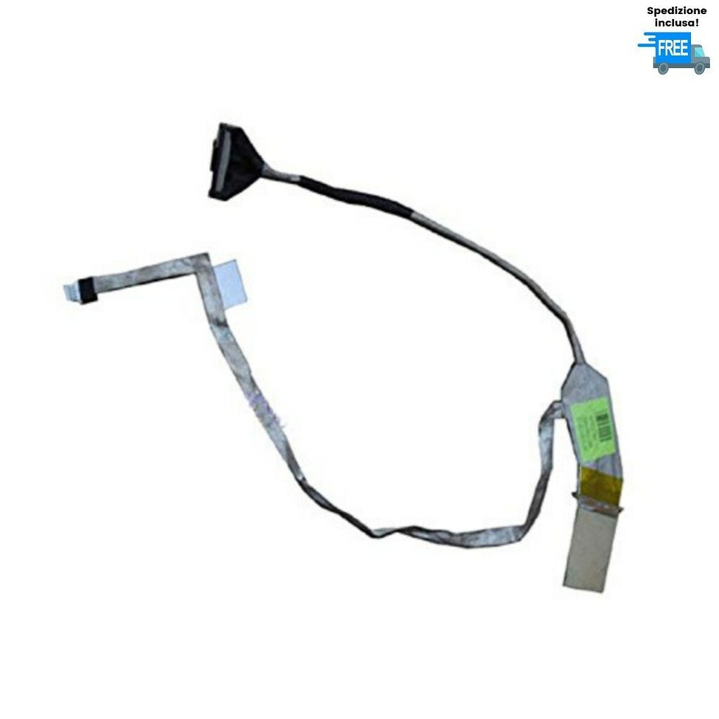 CAVO FLAT DISPLAY LED HP CQ61 G61 CQ61-4000 P/N DD00P6LC000 CABLE FLEX VIDEO LED