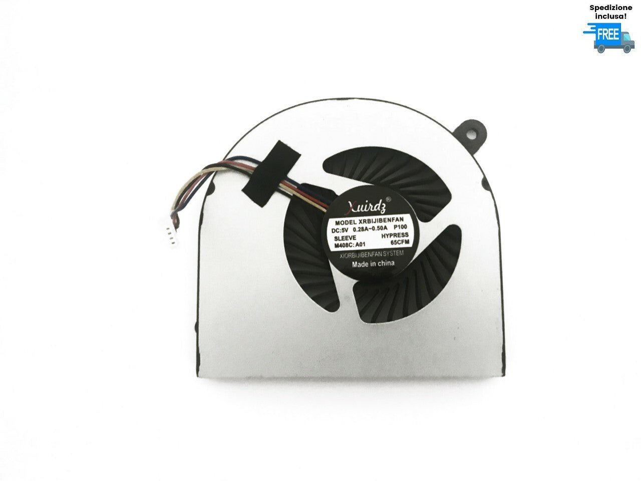 VENTOLA ACER ASPIRE NITRO  VN7-591 VN7-591G SINISTRA  CPU FAN NUOVA 4 PIN