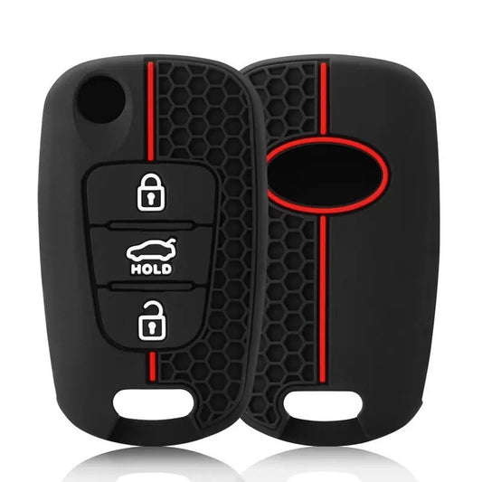 Cover Silicone gomma  Chiave 3 Tasti Kia Rio Soul Ceed Sportage Hyundai i20 i30