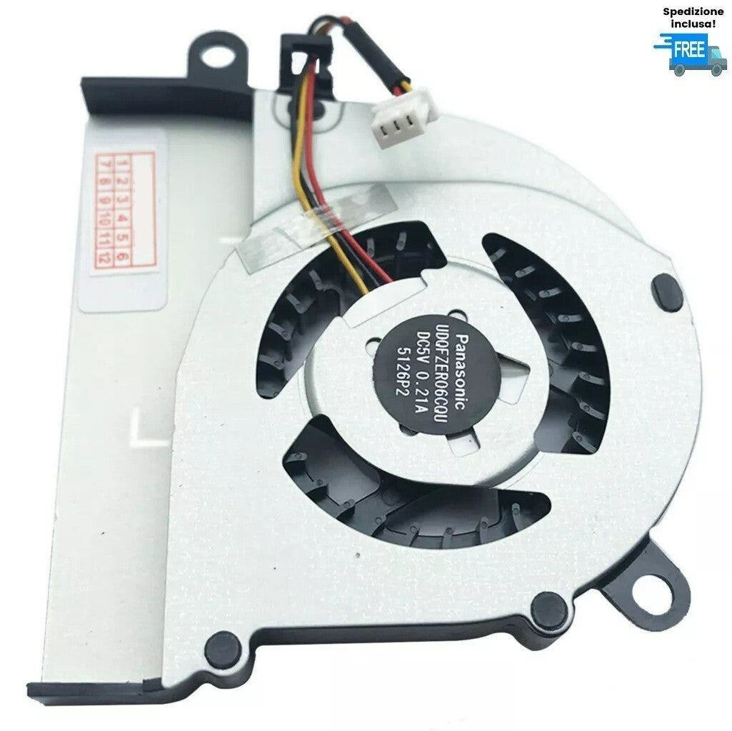 Ventola Lenovo Thinkpad x121 x130e e120 e125 e130 e135 fan cooler nuova 3 pin