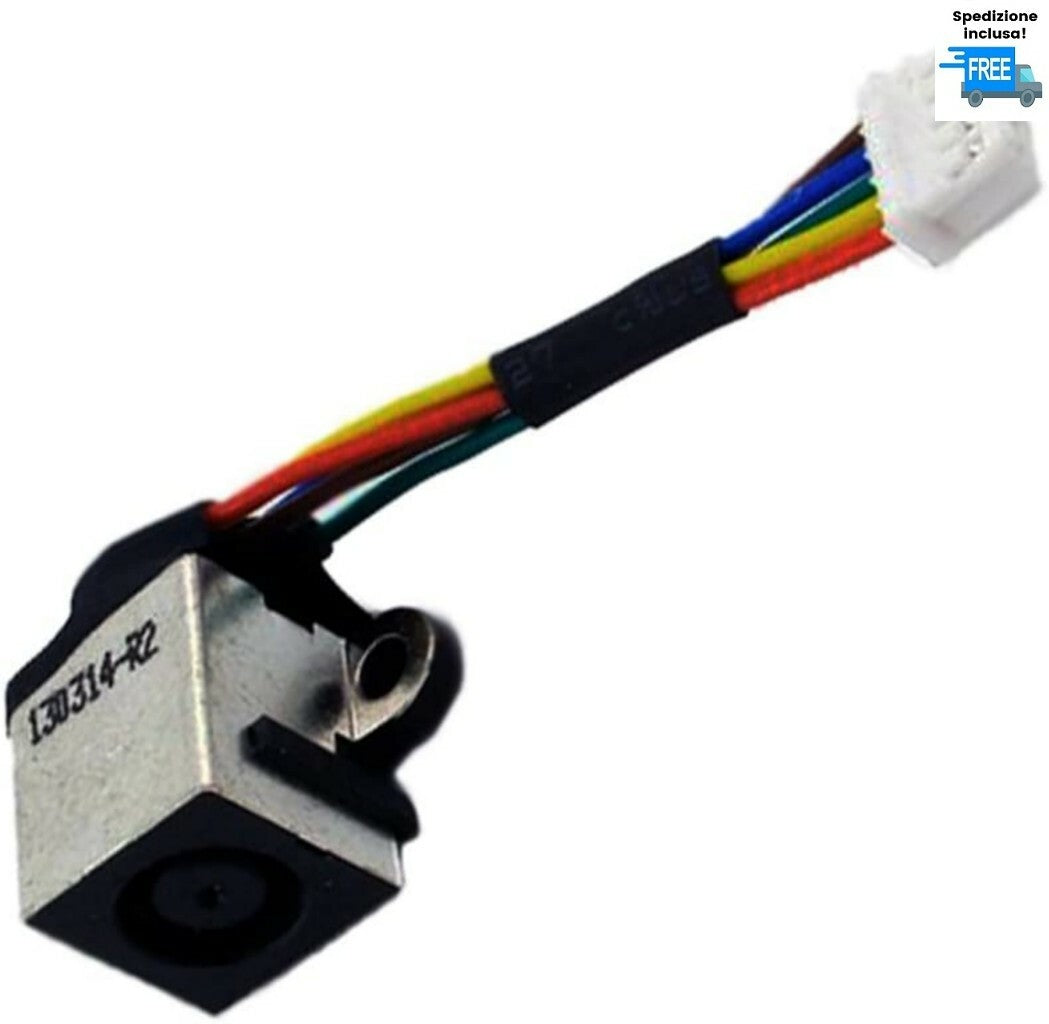 JACK DELL INSPIRON 14Z N411Z HP9YN  DW554 CONNETTORE ALIMENTAZIONE DC IN  5 PIN