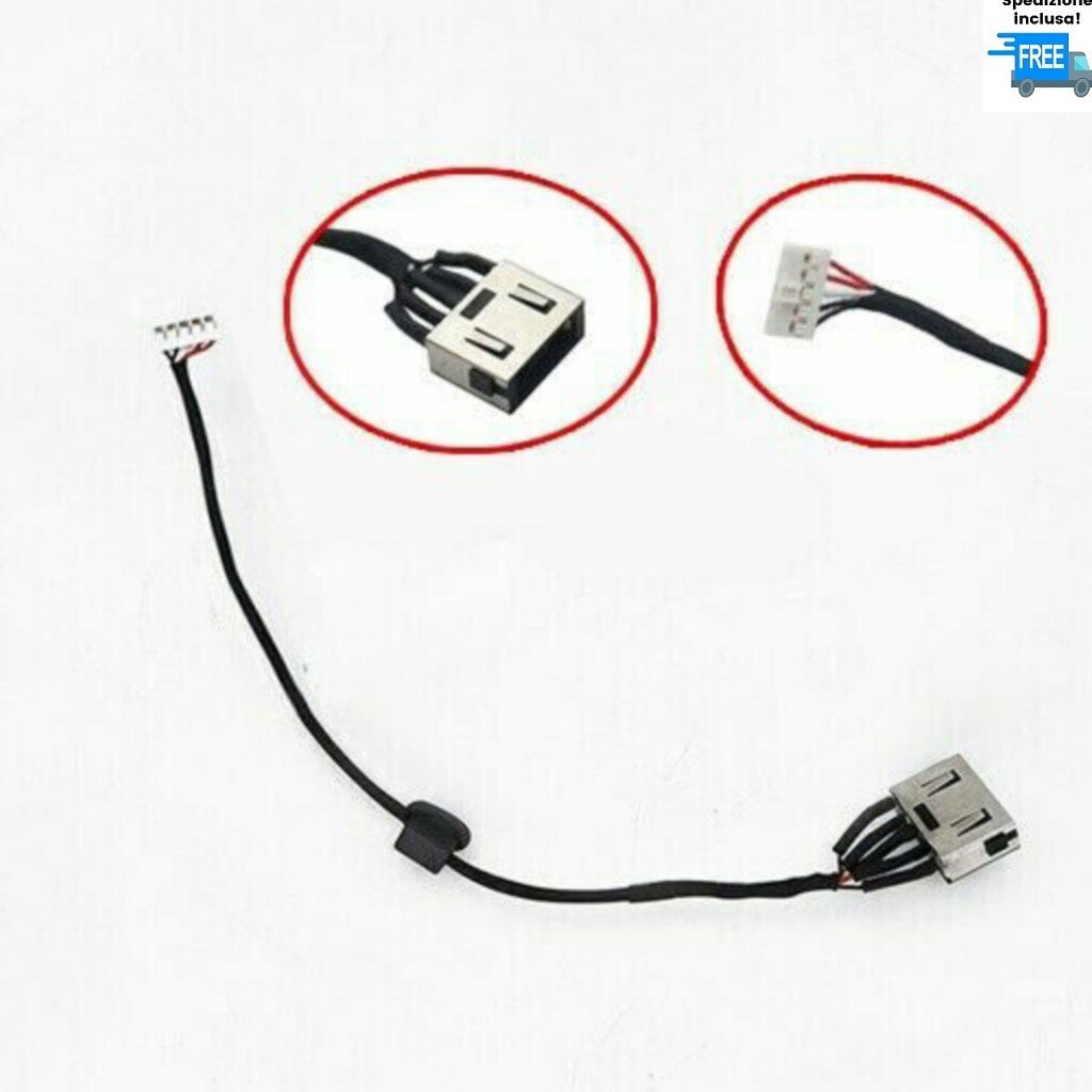 JACK LENOVO Z50-45 Z50-70 Z50-80 G50-30 G50-90 DW794. CONNETTORE DC POWER IN
