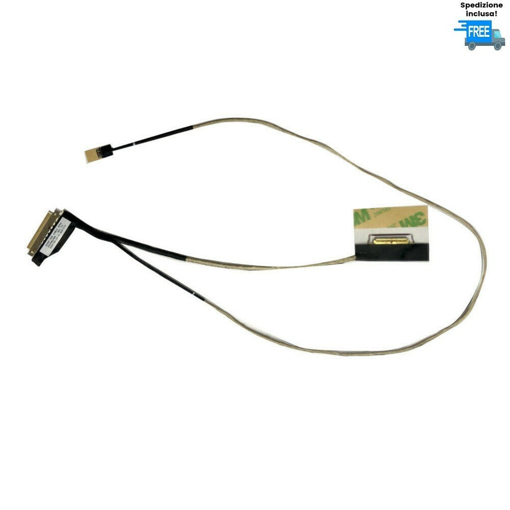 CAVO FLAT VGA  ACER AN515-43 AN515-54 AN515-55 CABLE 30 PIN  LED DC02003J000