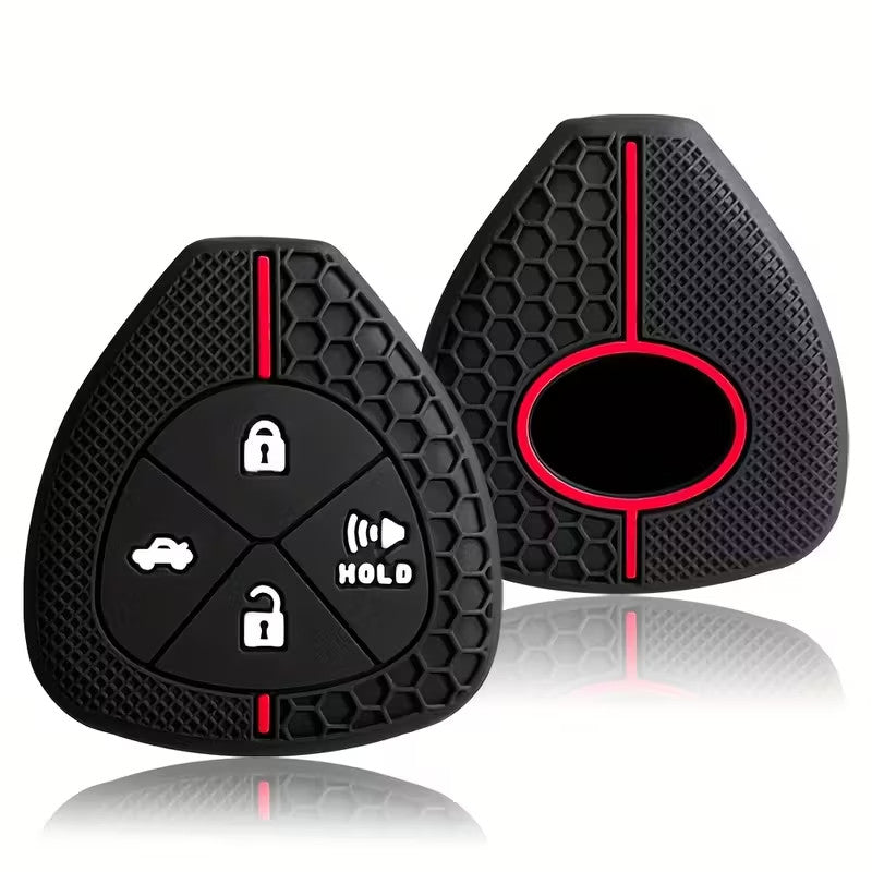 COVER CHIAVE TOYOTA CAMRY COROLLA HIGHLANER GUSCIO 4 TASTI TELECOMANDO SILICONE