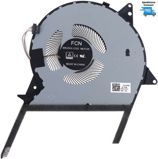 VENTOLA CPU FAN 4 PIN PER ASUS X570U X570L X570UD X570ZD X570D K570 K570U YX570