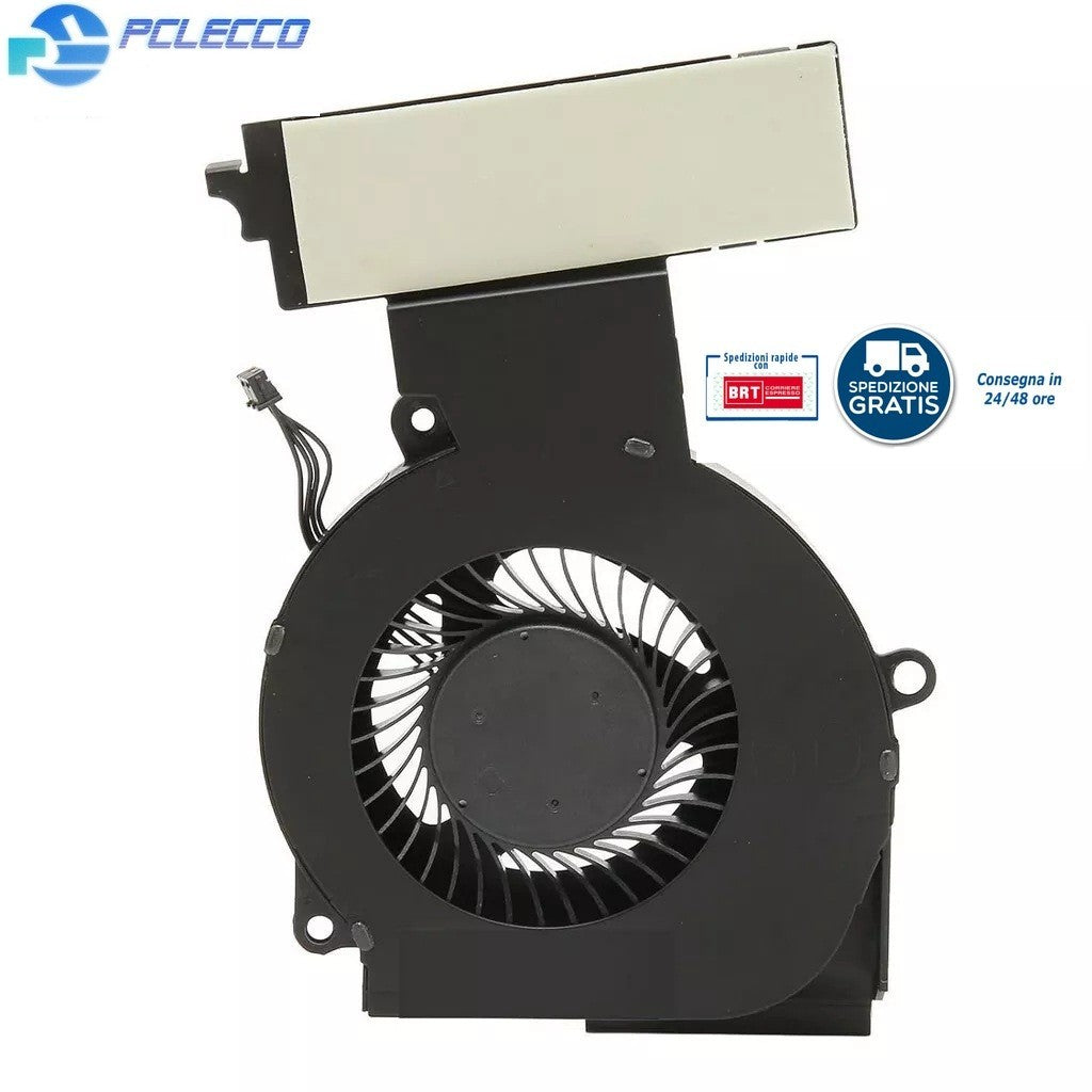 VENTOLA  HP OMEN 15-DC VERSIONE CPU  FAN NUOVA 4 PIN