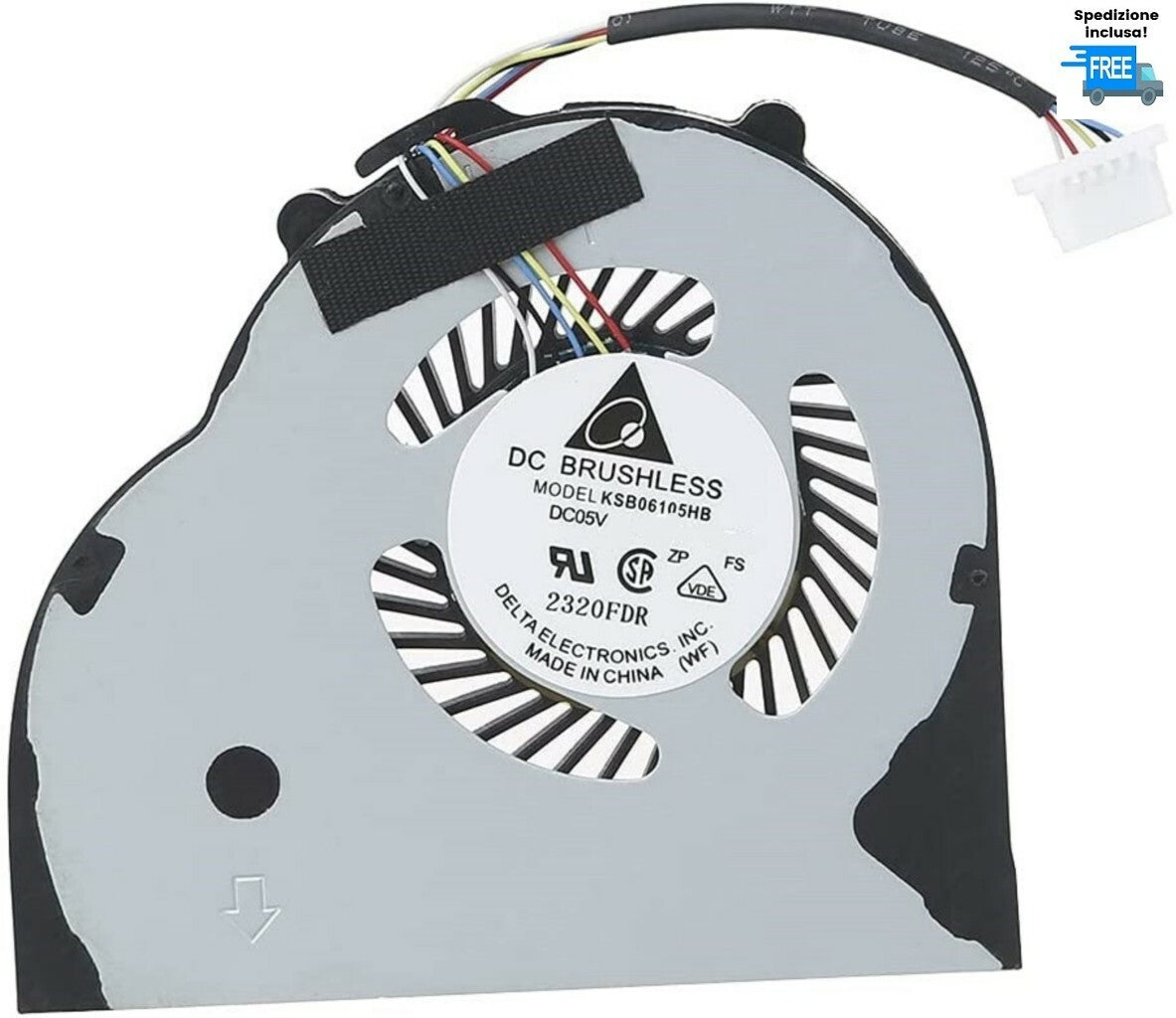 VENTOLA LENOVO  K2450 CPU FAN COOLER DC 5V  NUOVA COOLING