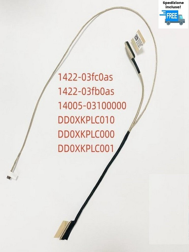 Cavo Flat LED EDP ASUS X409 X409FA X409BA X409J 1422-03FB0AS Display