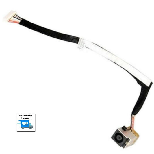 JACK HP PROBOOK 4520S 4525S 4720S 4725S DW249 CONNETTORE DC 7 PIN  60.4GL09.03