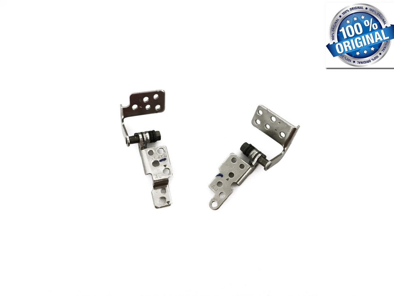 COPPIA CERNIERE HINGE NUOVE PER NOTEBOOK ASUS X541NA  X541N COMPLETE DI VITI