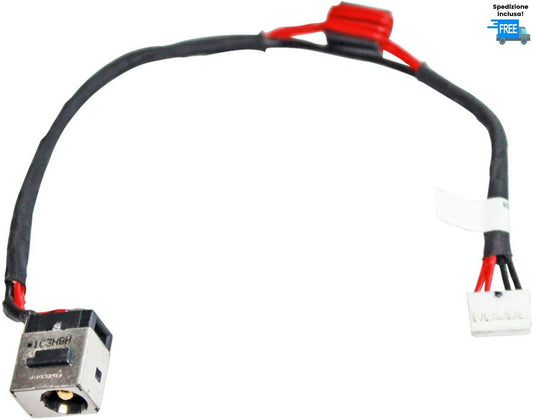 JACK LENOVO IDEAPAD Z380 Z480 DW569 CONNETTORE ALIMENTAZIONE DC POWER IN 5 PIN