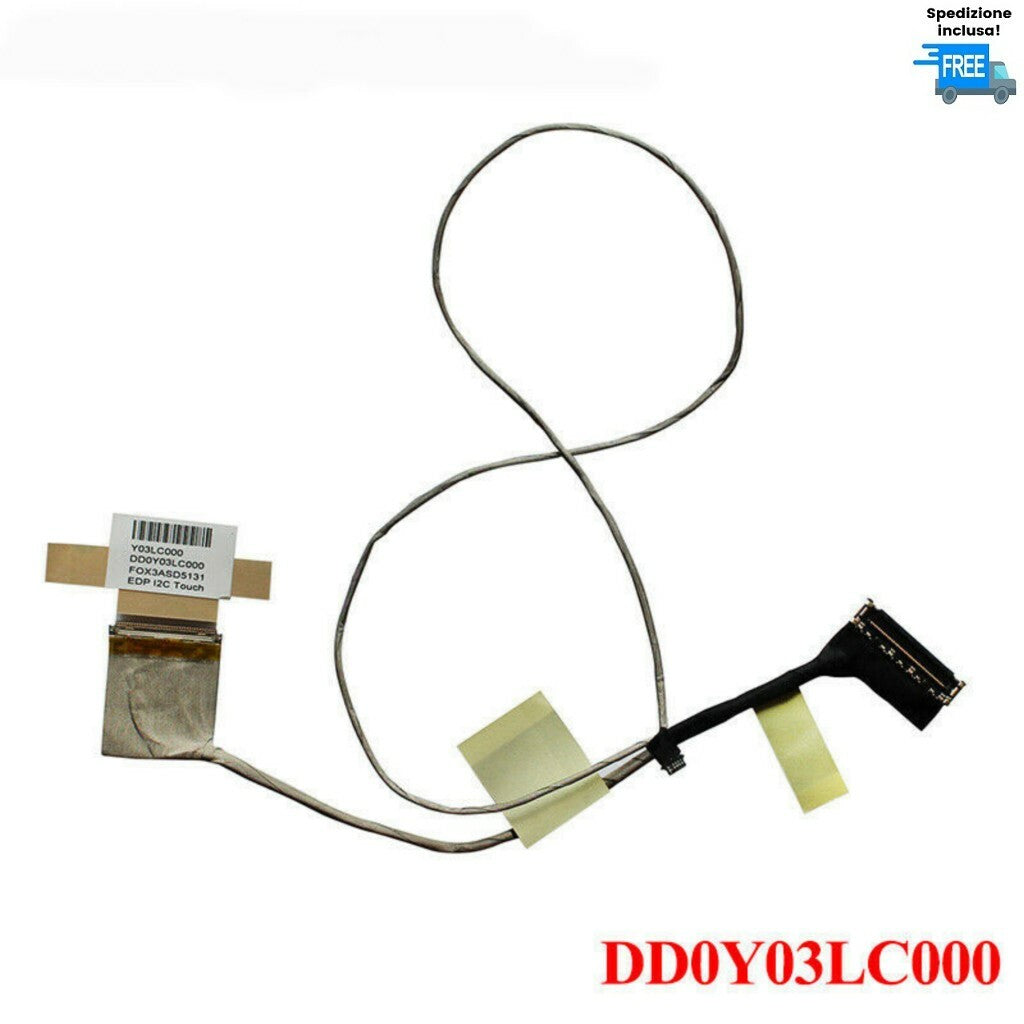 Cavo Flat Video HP Slatebook 14 LED VGA Display 40 Pin DD0Y03LC000 Flex