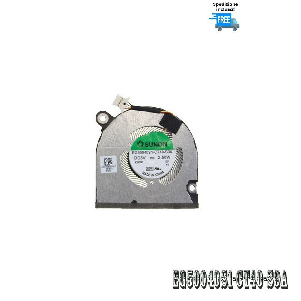 VENTOLA ACER SWIFT 3 SF314-512 S3 EVO FAN 4 PIN CAVO LUNGO EG50040S1-CT41-S9A