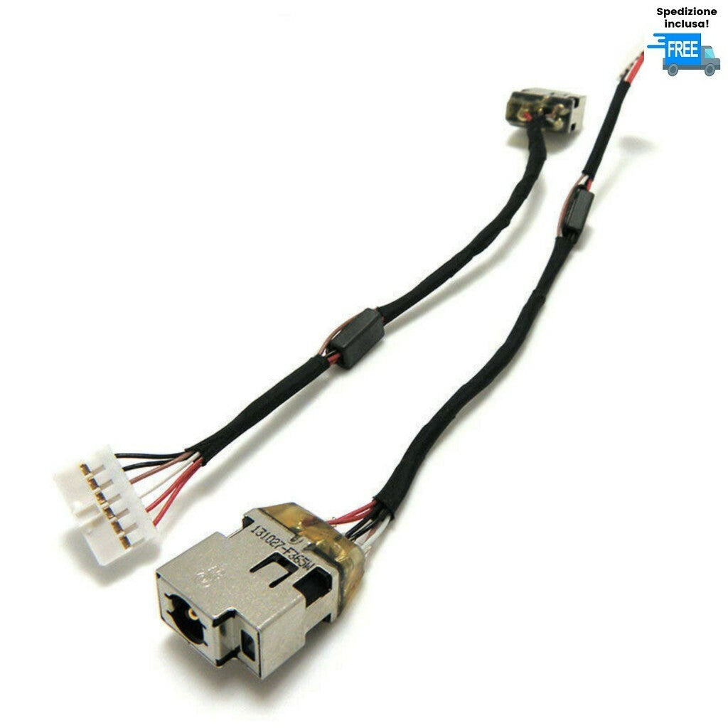 JACK HP ENVY SPECTRE XT 13-2057NR XT 13-2050NR CONNETTORE DC IN DW690  6 PIN