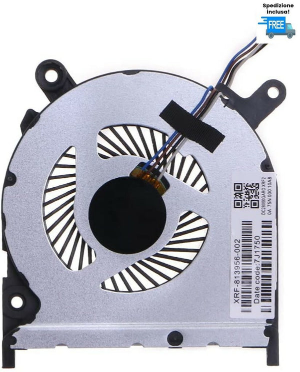 FAN  HP 14-BS 14-BW 240 G6 245 G6 246 G6 14Q-BU 14Q-BY   VENTOLA  FAN 4 PIN