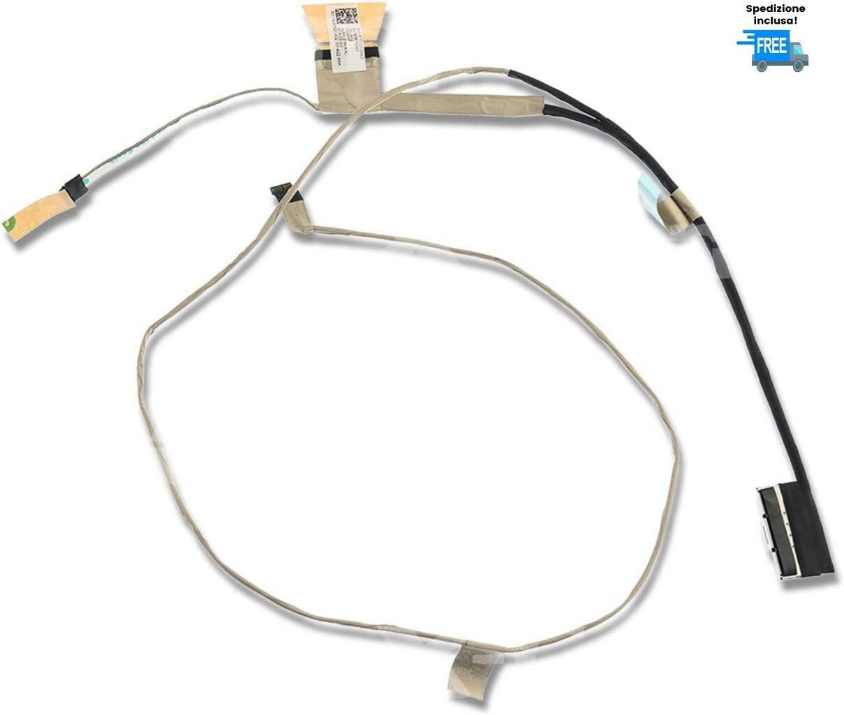 CAVO FLAT VIDEO LED HP PROBOOK 650 G2 650 G3 655 G2 655 G3 30 PIN 6017B0675001