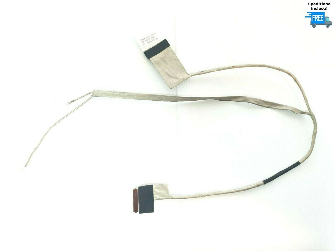 CAVO FLAT DISPLAY LENOVO B480 B490 LB48 B4320 LED 40 PIN NUOVO P/N: 50.4TF01.001