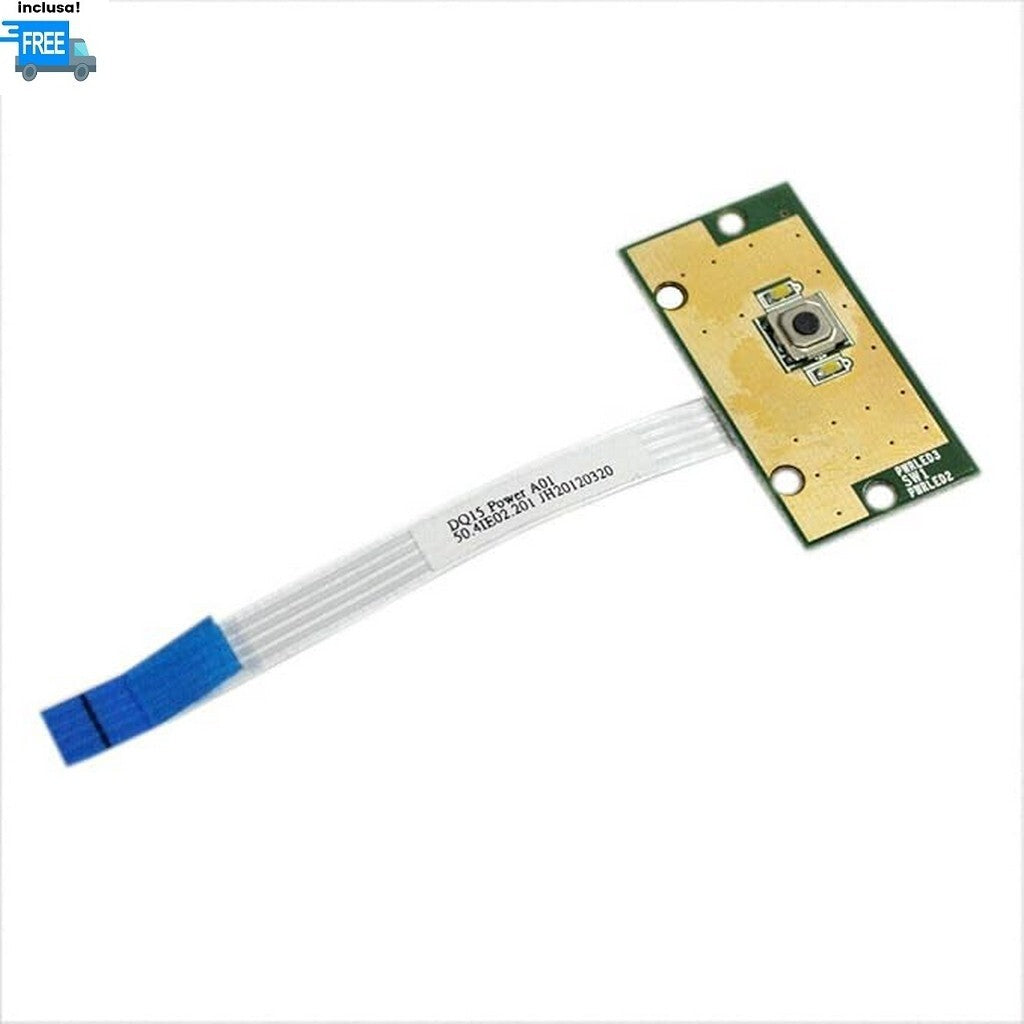 POWER BUTTON DELL INSPIRON 15R N5110 M5110 M511R  INTERRUTORE  BOARD TASTO