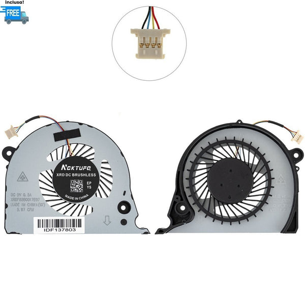 VENTOLA DELL INSPIRON G7 15-7000 7577 7588 FAN VERSIONE PER CPU  4 PIN DC 5V