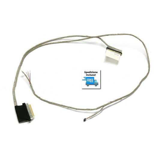 DD0XJ7LC000 CAVO FLAT DISPLAY ASUS S300 S400 S400C S200 S500 S400CA 40 PIN LED