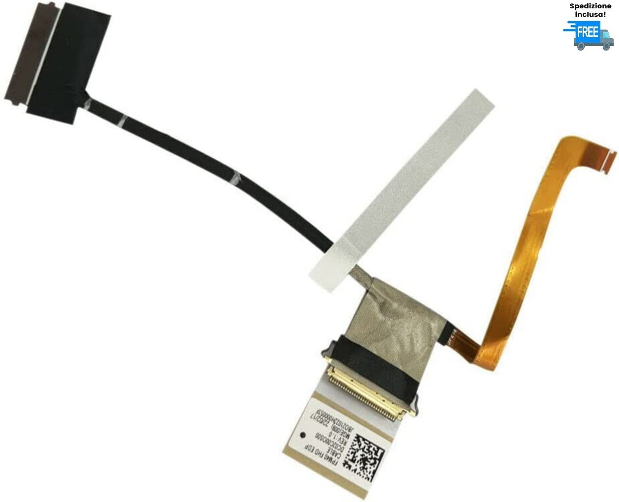 CAVO FLAT VIDEO HP ELITEBOOK X360 1040 G7 FPM40 FHD VGA CABLE LED DC02C00OS00