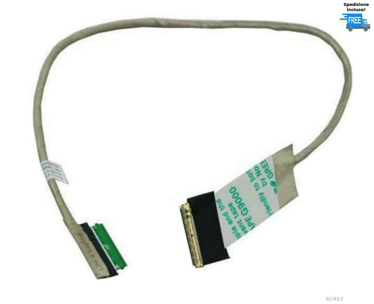 CAVO FLAT VIDEO LENOVO T520 T520I W520 T530 W530 FLEX CABLE LED 50.4KE10.011