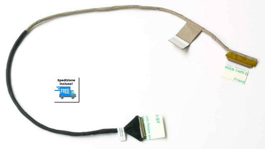 CAVO FLAT VIDEO ASUS UL50 UL50V UL50VS  P/N: 1422-00MC0AS CABLE FLEX LED