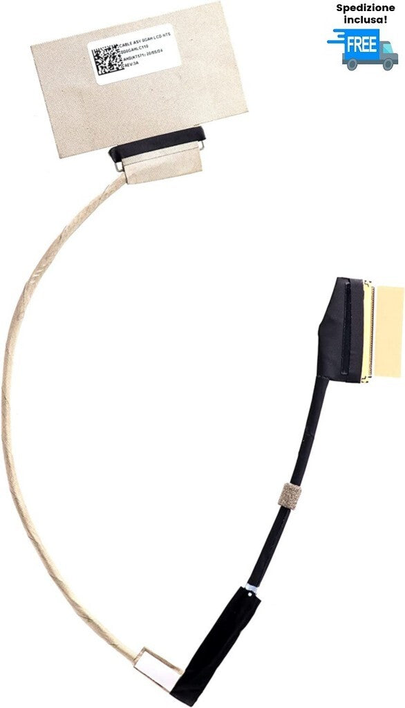 CAVO FLAT VIDEO HP CHROMEBOOK 11 G8 NON TOUCH CABLE LED  DD0GAHLC110 DD0GAHLC120