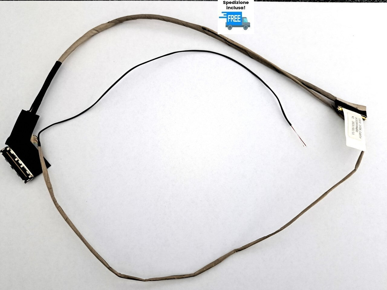 CAVO FLAT DISPLAY LENOVO THINKPAD E531  LED CABLE FLEX NO MICROFONO DC02001KQ00
