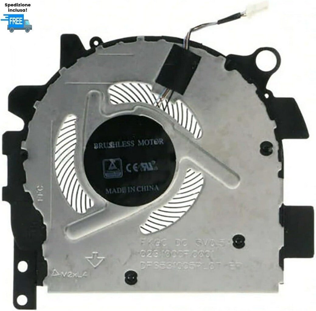 VENTOLA HP PAVILION X360 440 G1  NUOVA FAN 4 PIN CPU COOLER L28266-001