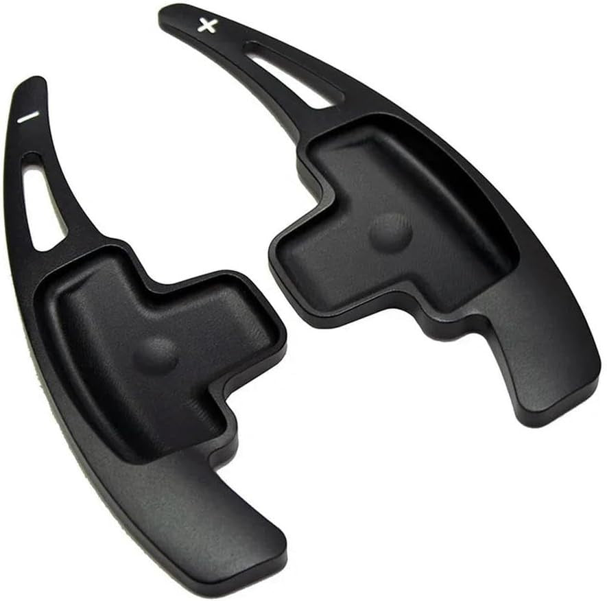 2 PADDLE ESTENSIONI LEVE CAMBIO AL VOLANTE PER MERCEDES W176 W246 W204 W212 NERE