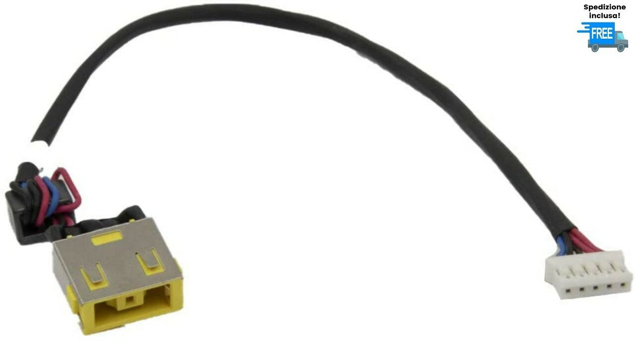 LENOVO G400 G400S G405 G490 G500 G505 G500S CONNETTORE DC POWER IN JACK DW669.