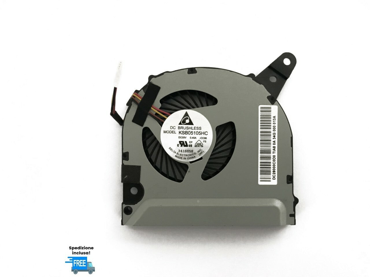 VENTOLA ACER ASPIRE M5-581 M5-581T M5-581G M5-581TG NUOVA FAN
