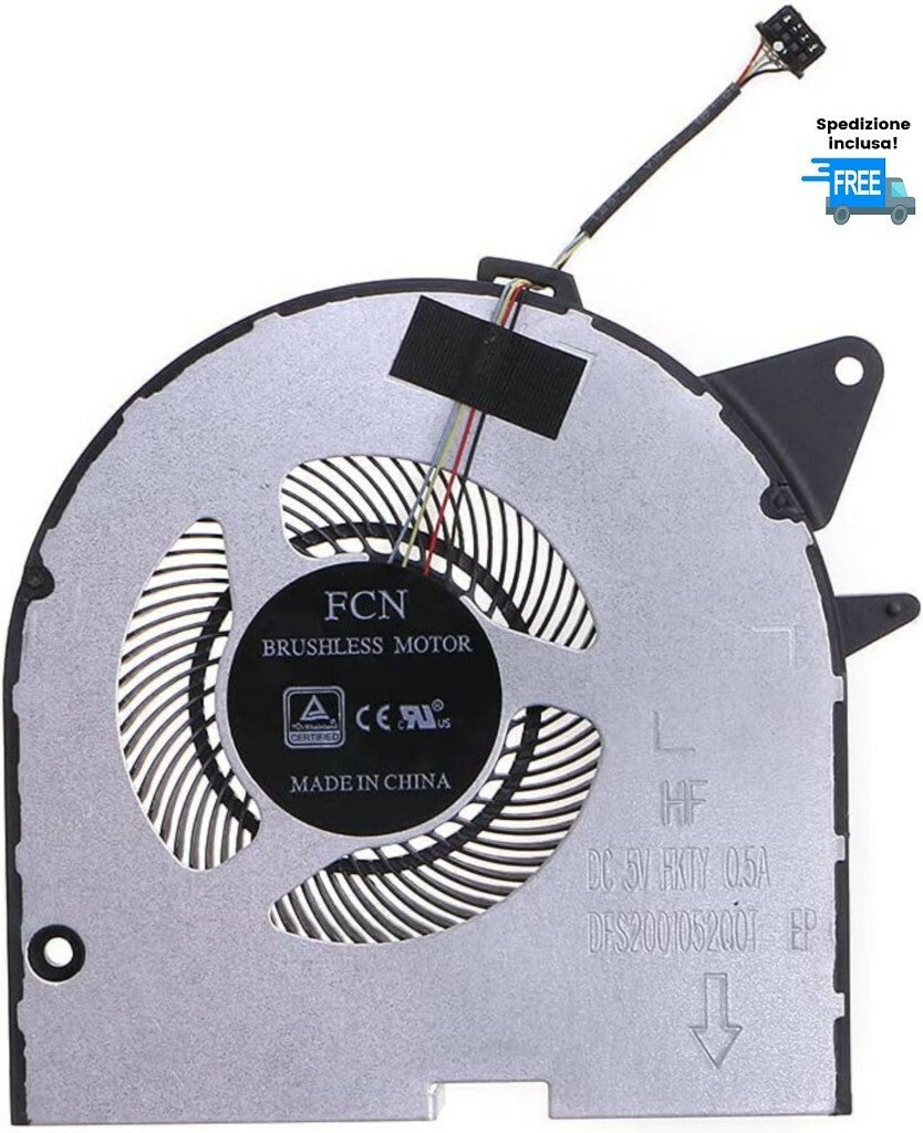 VENTOLA DESTRA LENOVO LEGION  Y7000P Y530P Y540P Y545 2019 GPU FAN  NUOVA 4 PIN