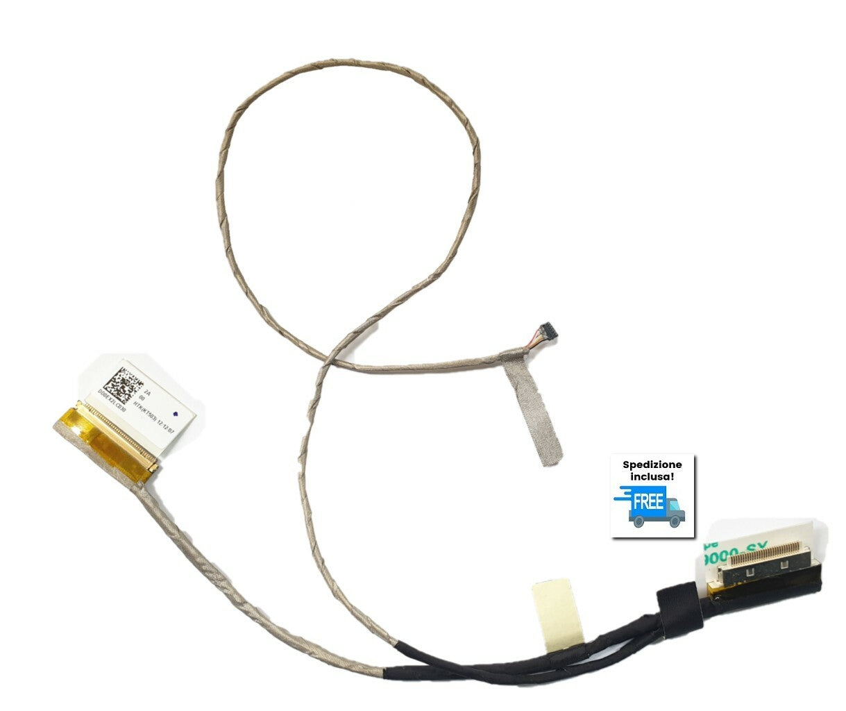 ASUS X201E X201L X201S X202E Q200E S200E CAVO FLAT VGA  DD0EX2LC030 CABLE LED