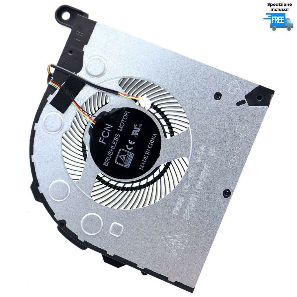 VENTOLA  LENOVO LEGION Y730 Y740 Y9000K VERSIONE 1  2019 GPU FAN  4 PIN