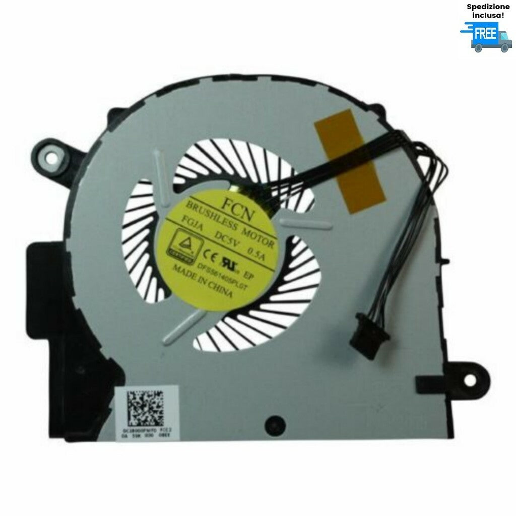 VENTOLA LENOVO ERAZER Z51-70 Y50C V4000 Z41-70 500-14ISK 500-15ISK FAN NUOVA
