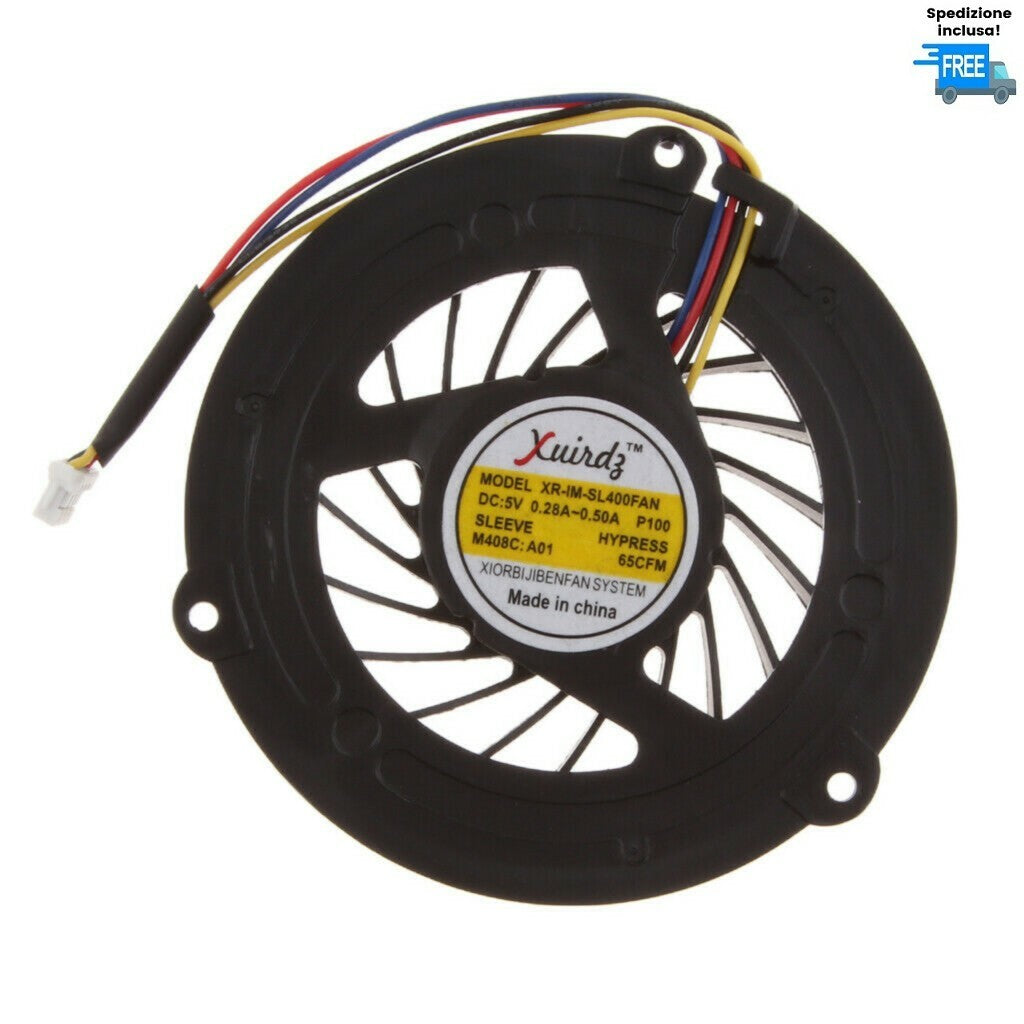VENTOLA LENOVO THINKPAD SL400 SL400C SL300 SL500 COOLING FAN NUOVA 4 PIN