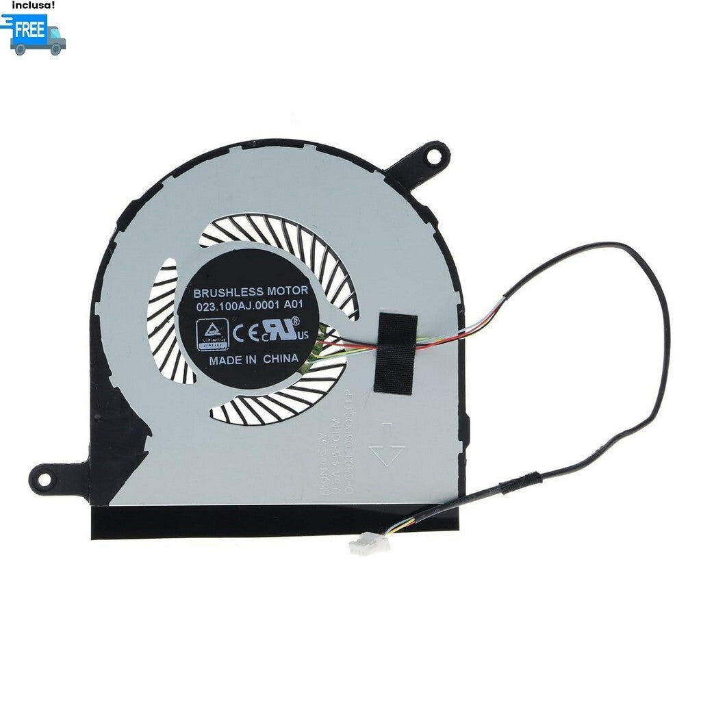 VENTOLA DELL INSPIRON 17 7773 7778 7779 FAN CPU COOLER NUOVA 4 PIN DC 5V